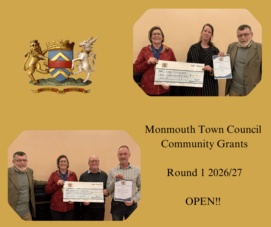Poster for Community Grants 2026-27 Open