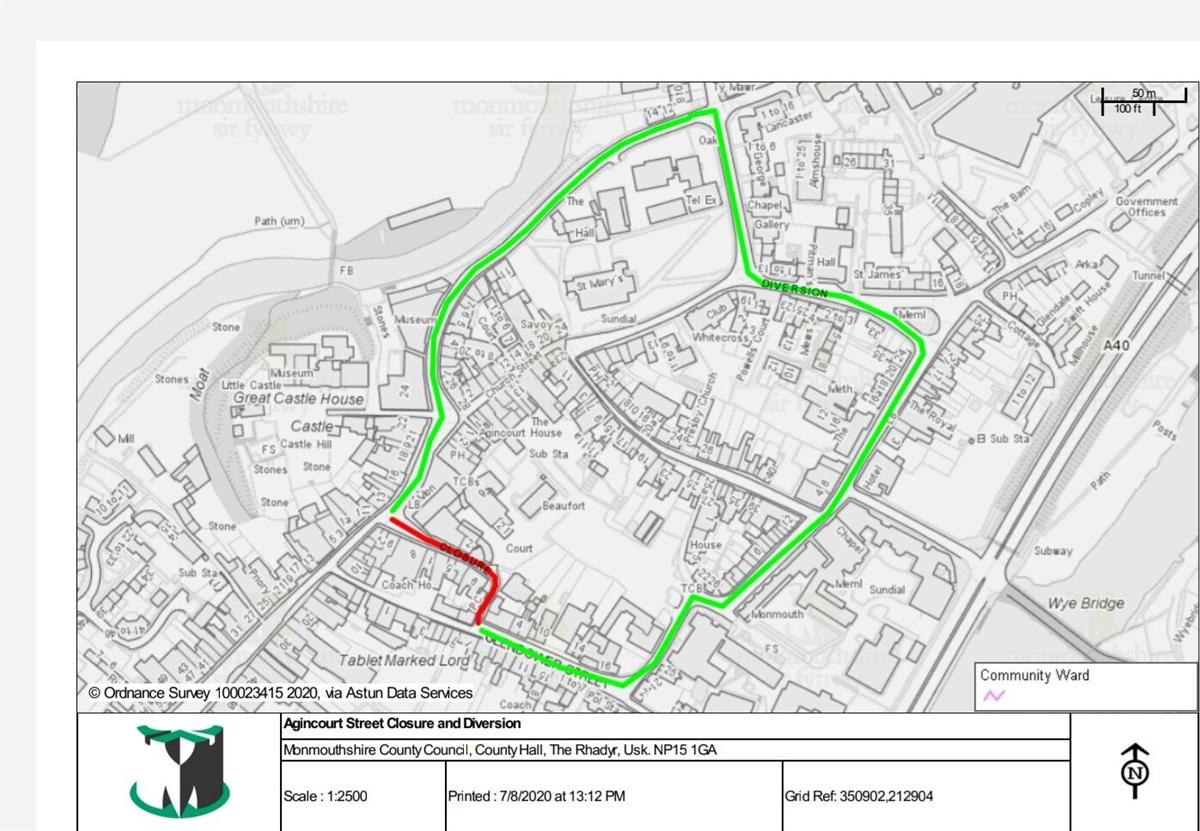 Agincourt Plan Map 
