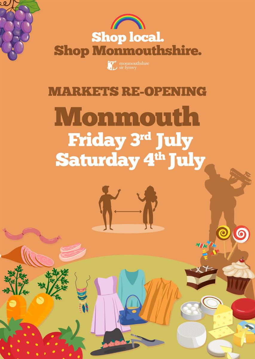 Market Reopening poster