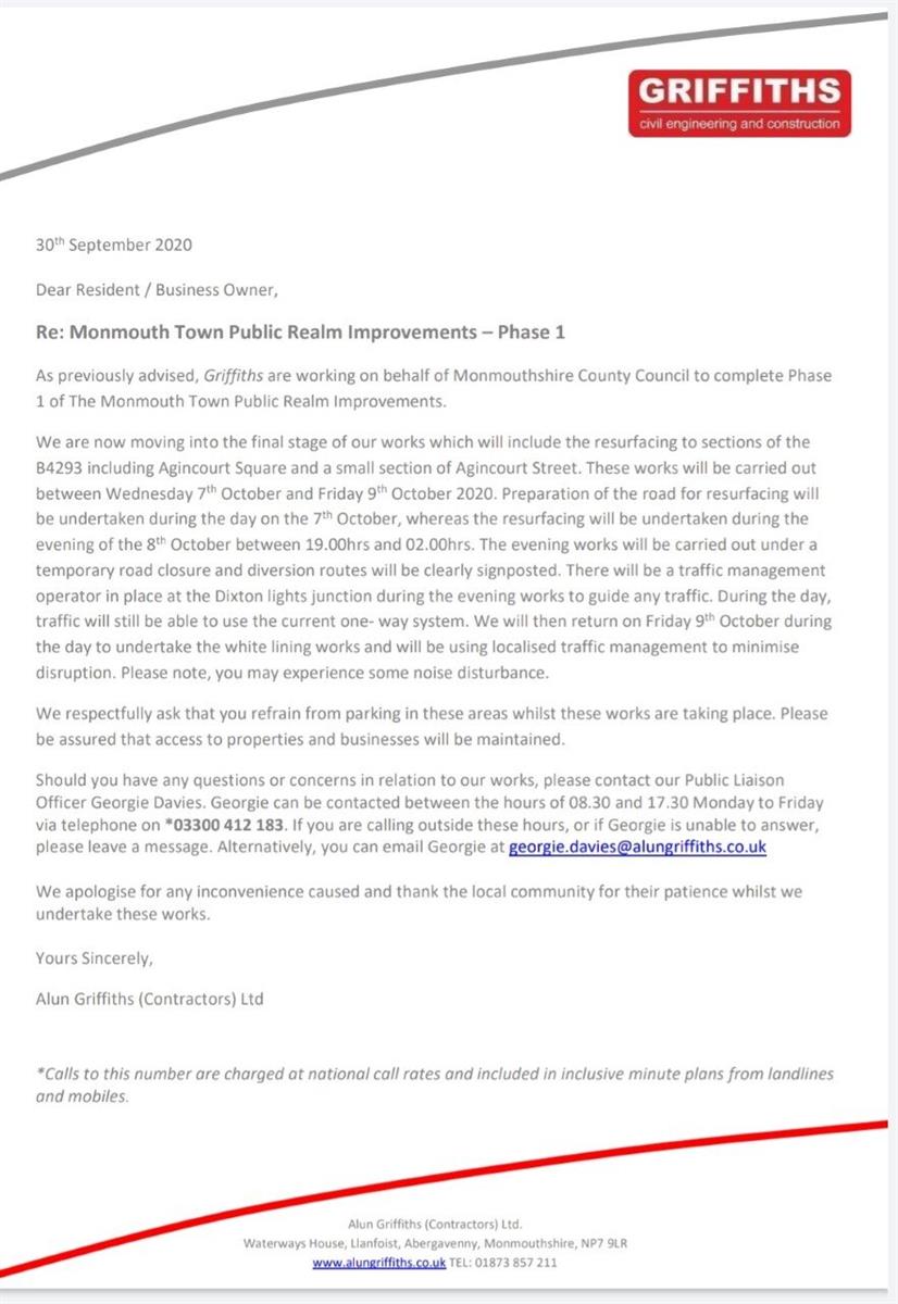 argincourt letter October 2020