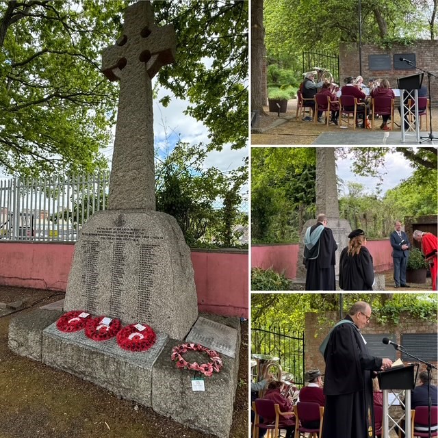Images from Public Service, War Memorial, Chaplain & Ministers