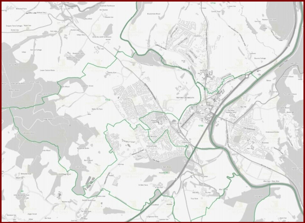 monmouth ward map