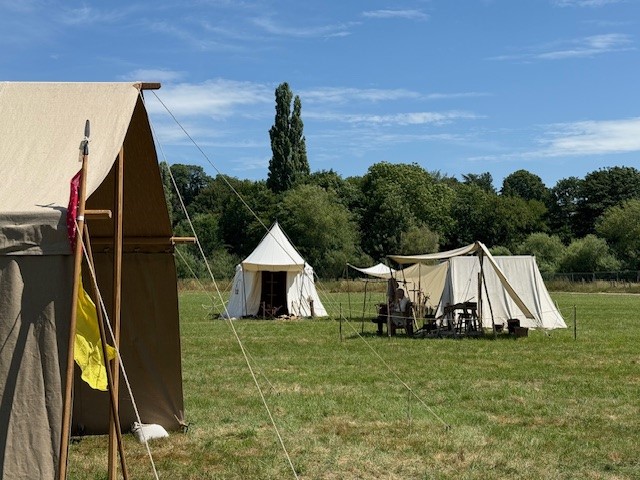 Image of Vauxhall Field - Living history encampment